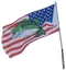 Bass American flag